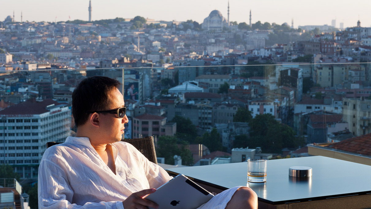 View from the Witt Hotel, Istanbul